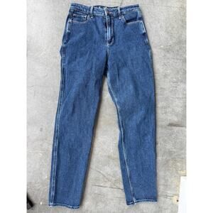 Hollister Ultra High Rise Mom Jean Vintage Strech 5